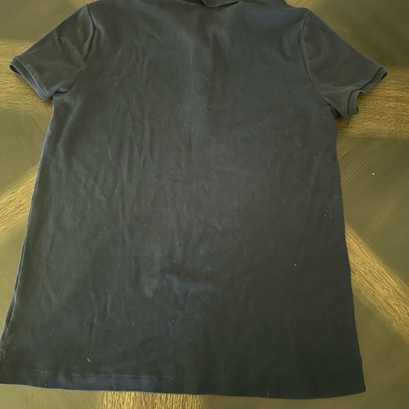 Lauren Ralph Lauren Polo Shirt XL Dark Navy RLL Logo White Buttons Classic - Picture 6 of 6